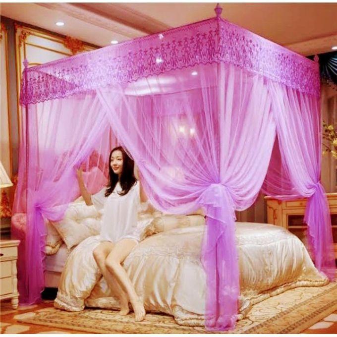 Mosquito Net With Metallic Stand- 5*6