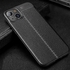 IPhone 14 Cover , Carbon Fiber Litchi Pattern Case, Anti-Slip Case, Slim Shock Absorption Cover - Black