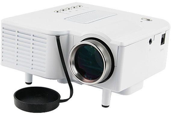 Mini LED80" Projector Home Cinema Theater with AV VGA USB & HDMI for Cinema