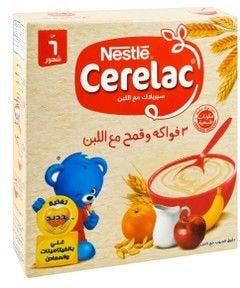 Cerelac Infant Cereal with 3 Fruits, Wheat & Milk (6+ Months) - 125 gr