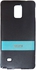 Boo Star Back Cover for Samsung Galaxy Note 4 - Black and Turquoise