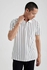 Defacto Slim Fit Polo Neck Striped T-Shirt