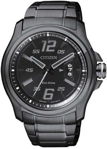 Citizen AW1354-58E Stainless Steel Watch - Black