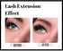 FARMASI Zen Extension Lash Mascara, Intense Length, No Flaking, No Smudging, No Clumping, Volumizes & Separates Lashes, Fuller Longer and Thicker Lashes, Black, 0.27 fl. oz. / 8 ml