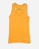 T-Box Compact Packed Set Of 2 Sleeveless Solid Tank Top - Orange & White