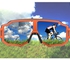 نظارات رياضية لركوب الدراجات من FEISEDY للرجال أزياء نظارات شمسية عاكسة للدراجات من قطعة واحدة عدسة بدون إطار B2867