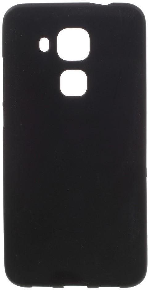 For Huawei Nova Plus/G9 Plus/Maimang 5 - Matte Anti-fingerprint TPU Back Case - Black