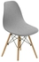 Shell Chair Seat Cover Washable Celebrations Ceremonies Light Gray