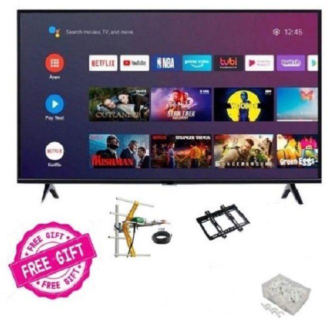 Vitron HTC3200S,Frameless 32 Inch Smart Android TV + Free Aerial+Clips+Mount