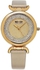 SO&CO New York Soho 5264 Women's Gold Dial Leather Band Watch - 5264.2