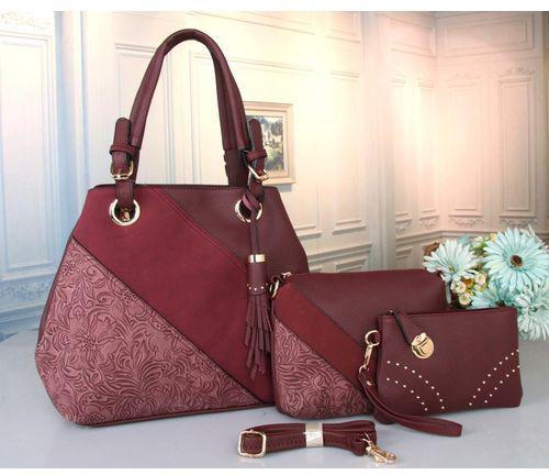 Fashion ble Lady Handbags 3in1 Set