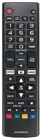 AIDITIYMI Replacement Remote Control for LG LED/LCD TV (AKB75095307), Infrared