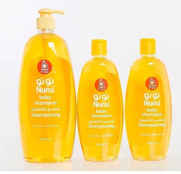 NUNU Baby Shampoo 800 ml + 400ml + 400 ml