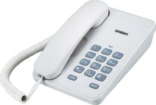 Uniden AS7202 Basic Desktop Phone - White | AS7202