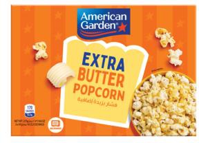 American Garden Microwave Extra Butter Popcorn Gluten Free 273g