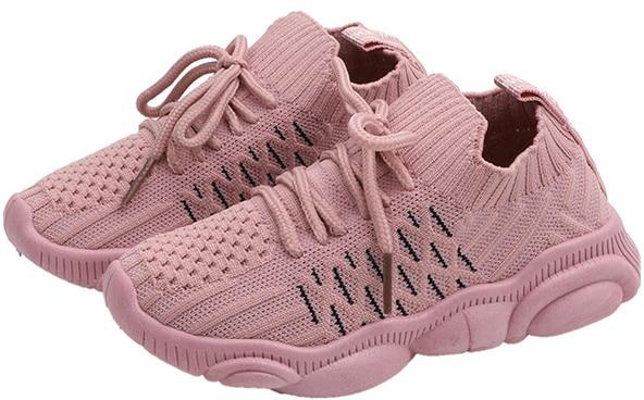 Kids' Sneakers Fashion Breathable Mesh Knitted Comfortable Anti-Skidding Shoes