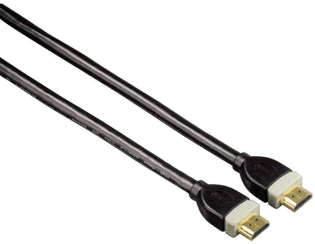 Hama High Speed HDMI Cable, Ethernet, gold-plated, double shielded, 5.00 m