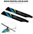 2-Piece Propeller Blade For V911S RC Helicopter RCAJ250