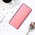 Jierich for Oppo Find X3 Pro/Find X3 case, Flip Clear View Translucent Standing Cover,Mirror Plating Full Body 360°Smart Cover Protection for Oppo Find X3 Pro/Find X3-Rose Gold