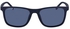 نظارة شمسية بإطار كامل مستطيل الشكل معدل - عدسات بمقاس: 55 مم للرجال
