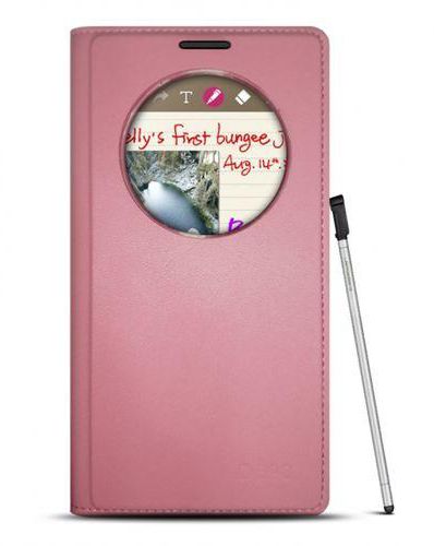 Speeed Circle View Case For LG G3 Stylus - Pink
