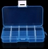 Generic Plastic 10 Slots Adjustable Jewelry Storage Box Case Craft Organizer Bead BU