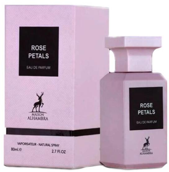 Maison Alhambra Rose Petals (New in Box) 80ml Eau De Parfum Spray (Unisex)