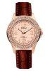 Colori 5-COL32 IPR Brown Dial PU Leather Strap 5 ATM Watch Amazing Rose Collection