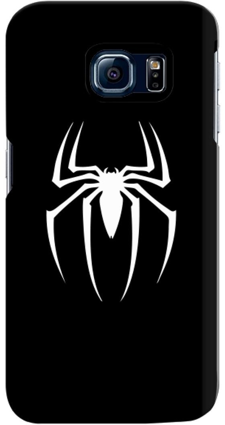 ستايليزد Stylizedd  Samsung Galaxy S6 Edge Premium Slim Snap case cover Matte Finish - Spidermark - Black