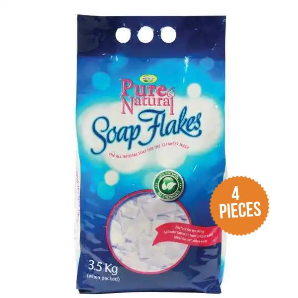 Pure And Natural Soap Flakes-3.5KG x 4Units (Wholesale)