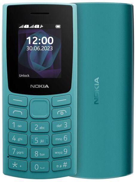 Nokia 105 -1.8-inch Dual SIM Mobile Phone - Cyan