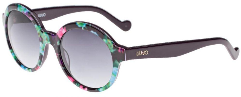 Liu Jo  Round Women's Sunglasses - Black LJ630S-513-52-21-135