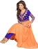 Sushmita Sen 26009 Anarkali dress for women - Orange/Blue