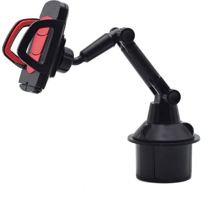 Car Inner Center Console Adjustable Angle Car Cup Holder Cellphone Mount Stand Cradle for Mobile Phones Car Cup Dual Phone and Pad Adjustment Holder