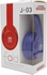 Foldable Stereo Headphones Handsfree - Blue