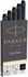 Parker باركر كوينك - خراطيش إعادة تعبئة قلم حبر طويل ، أسود ، 5 قطع