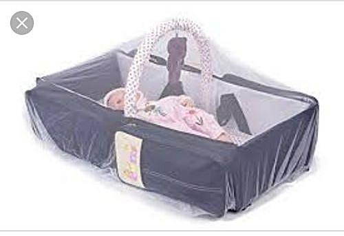 Universal Baby Diaper Bag And Bed With Mosquito Net --
