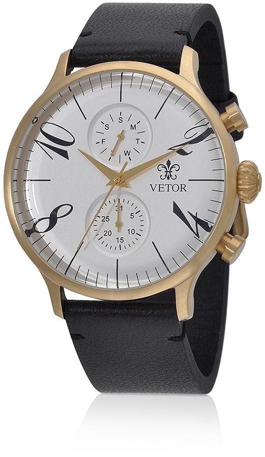 Watch for Men by Vetor,Analog,Leather-VT016M010211