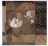 Decorative Wall Poster Brown/Green/White 50x50cm