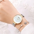 Curren 9032 Women Stainless Steel Wristwatch-Silver / Gold
