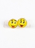 Small Metal Earring for Baby-Premium Quality- Emoji (1) Premium Quality & Against Color Change