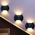 A Set Of Waterproof Solar-powered Outdoor Lights For Decorating The Garden, Balcony, Courtyard, Street, And Outdoor Walls In Open Spaces - 2 Pieces (warm White), Mounting Screws Included.