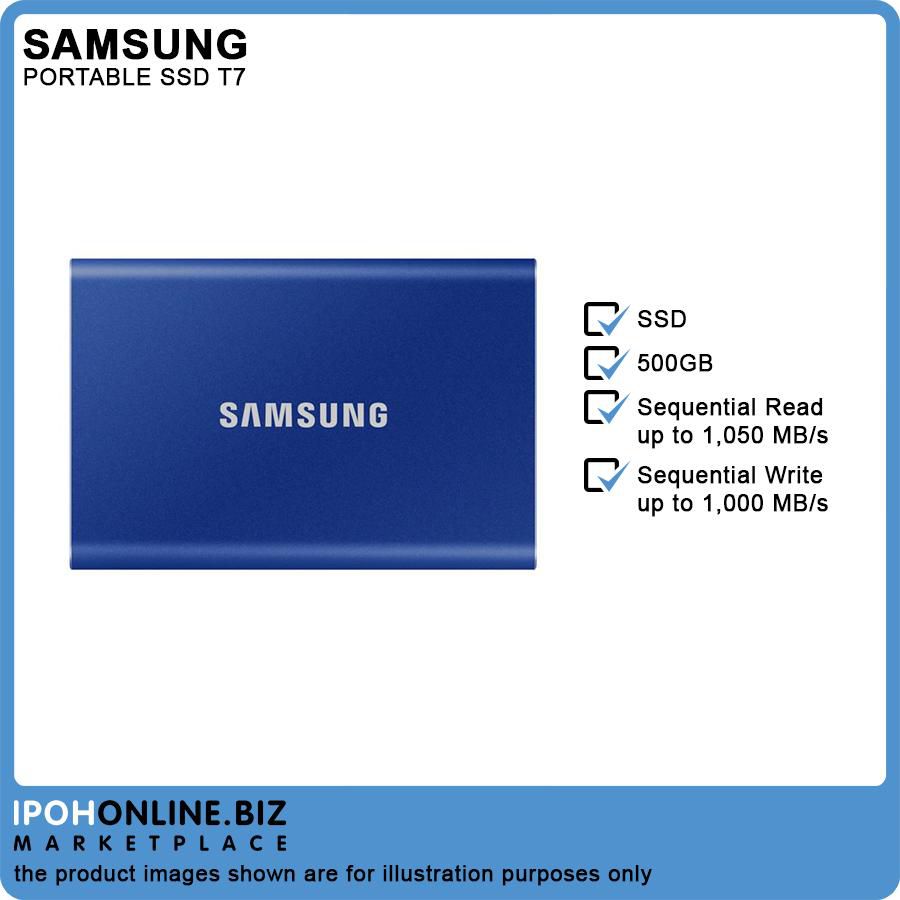 Samsung Portable SSD T7 Super Fast External Storage