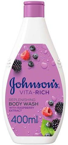 Vita Rich Rasberry Replenishing Body Wash White 400ml