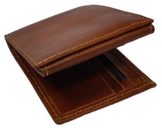 Wallet Natural Leather For Men High Quality Havan Camel Color