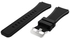 Sports Silicone Replacement Band For Samsung Galaxy Watch Black