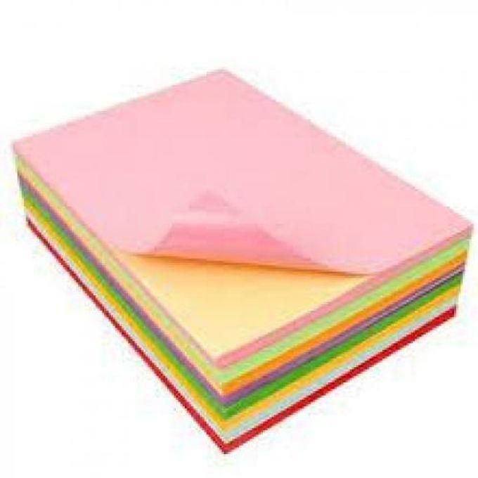 A4 Colored Photocopy And Print Paper - 80G - 5 Package (500 Sheet)