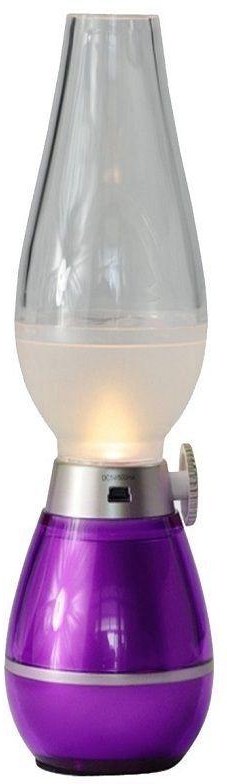 As Seen on TV LED Retro Kerosene Lamp - Purple/Transparent