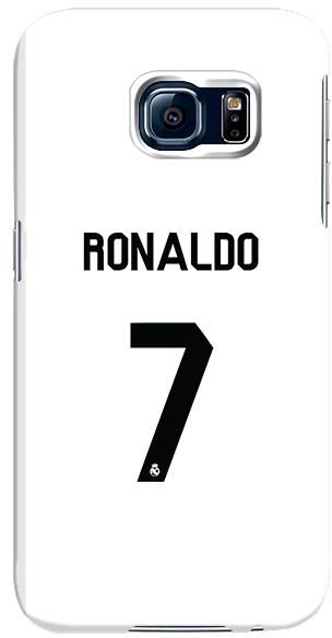 Stylizedd Samsung Galaxy S6 Premium Slim Snap case cover Matte Finish - Ronaldo Real Jersey