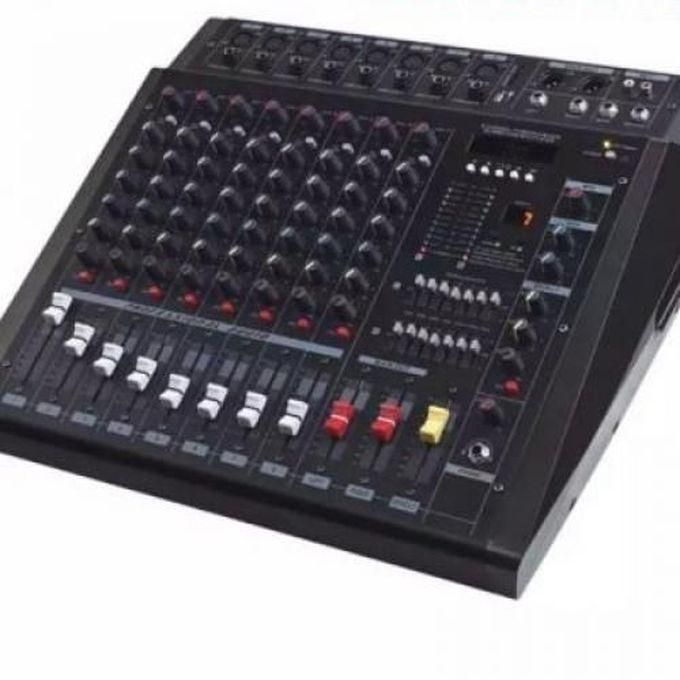Omax Powered Mixer 8 Channel With Inbuilt Amp 2000W Anniversary Sale